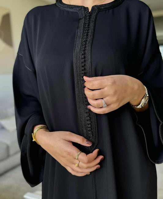 Caftan en crepe