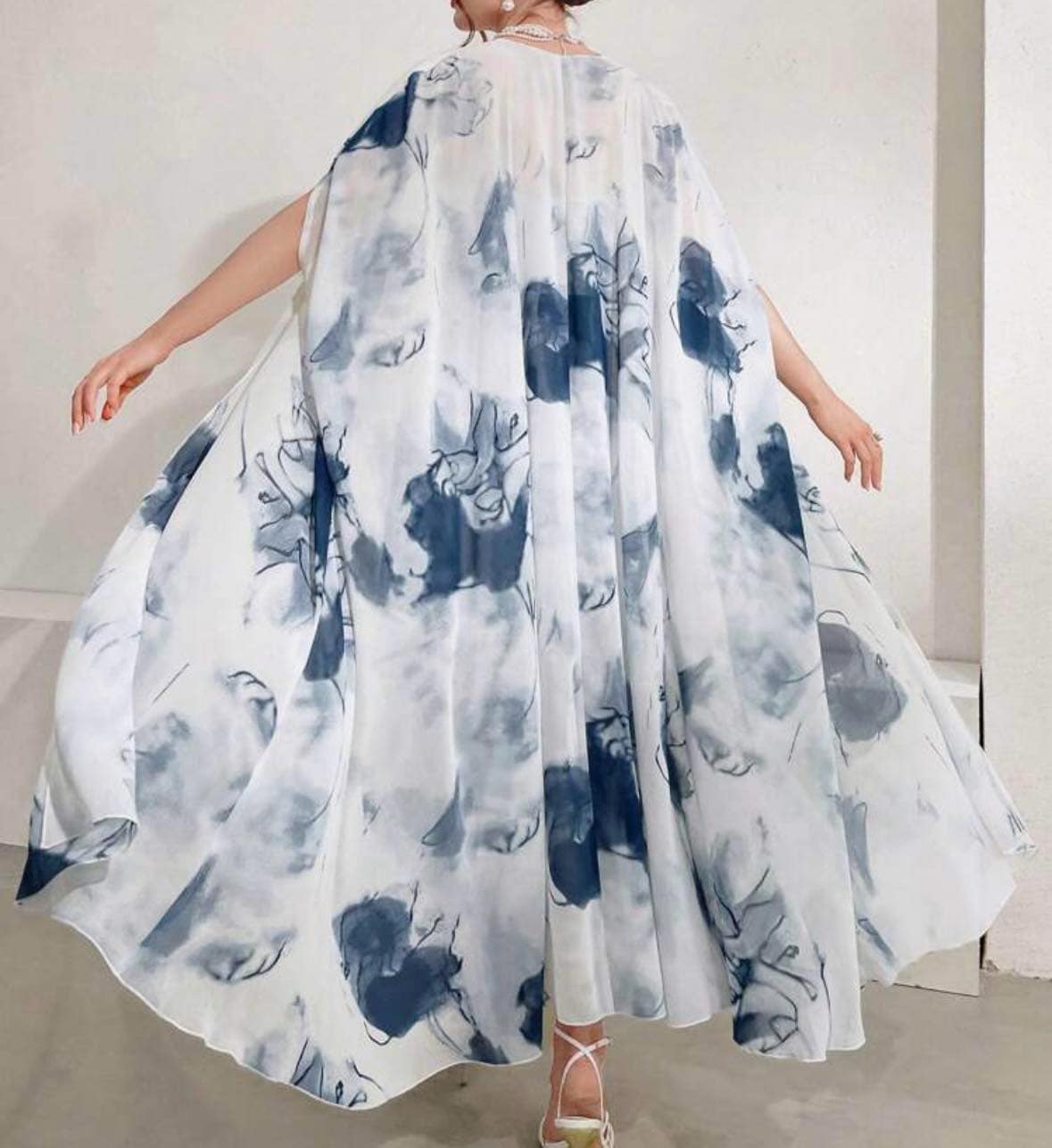 Robe deux pièces avec kimono